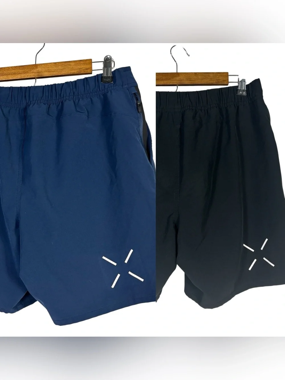 Ten Thousand Black & Blue Foundation Lined Training Shorts Lot of 2 Men's M